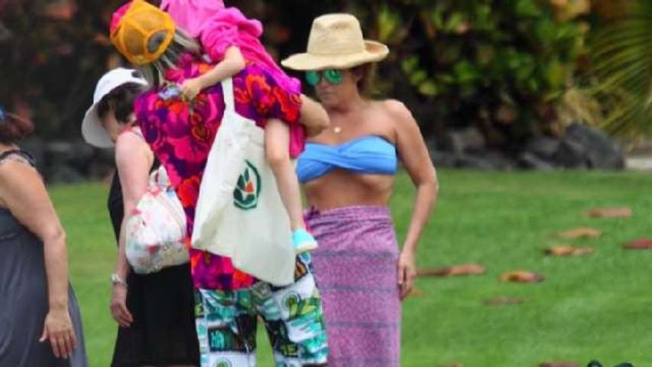 Lisa Marie Presley Shows Off Bikini Body