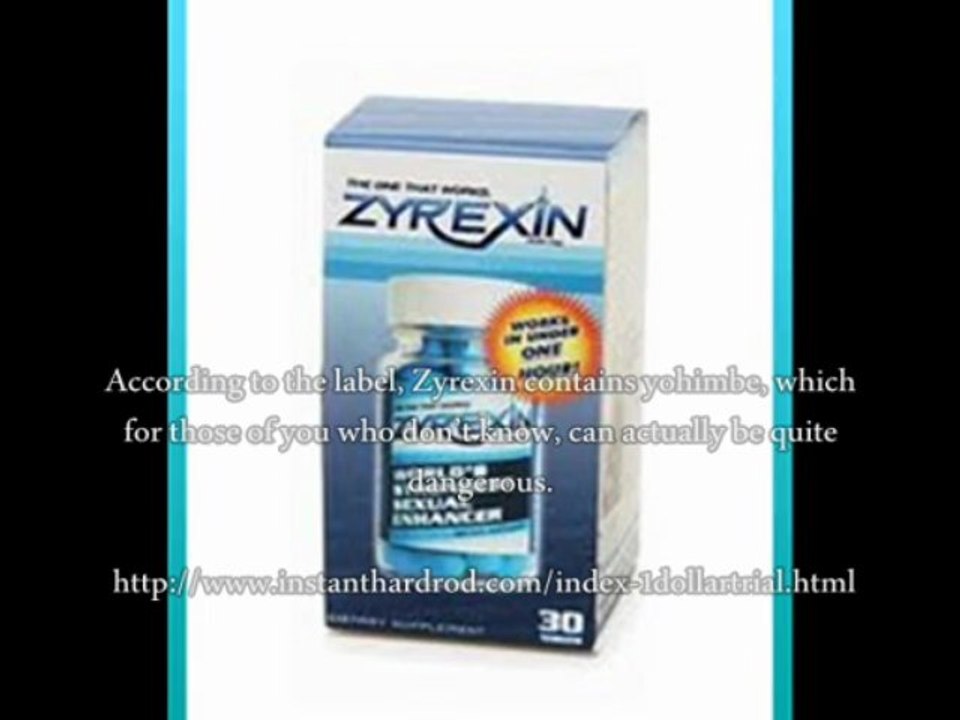 Zyrexin Real Reviews - Does Zyrexin Work?