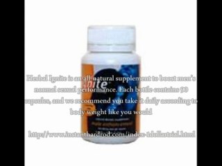 Herbal Ignite UK - Does Herbal Ignite Work?