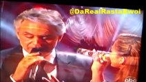 Andrea Bocelli and Jennifer Lopez Performs on DWTS Result Show 4/9/13