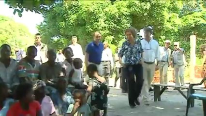 La Reina comprueba el valor de la ayuda española en Mozambique