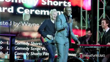Wayne Brady sings Just The Tip, LA Comedy Shorts 2013, RealTvFreaks