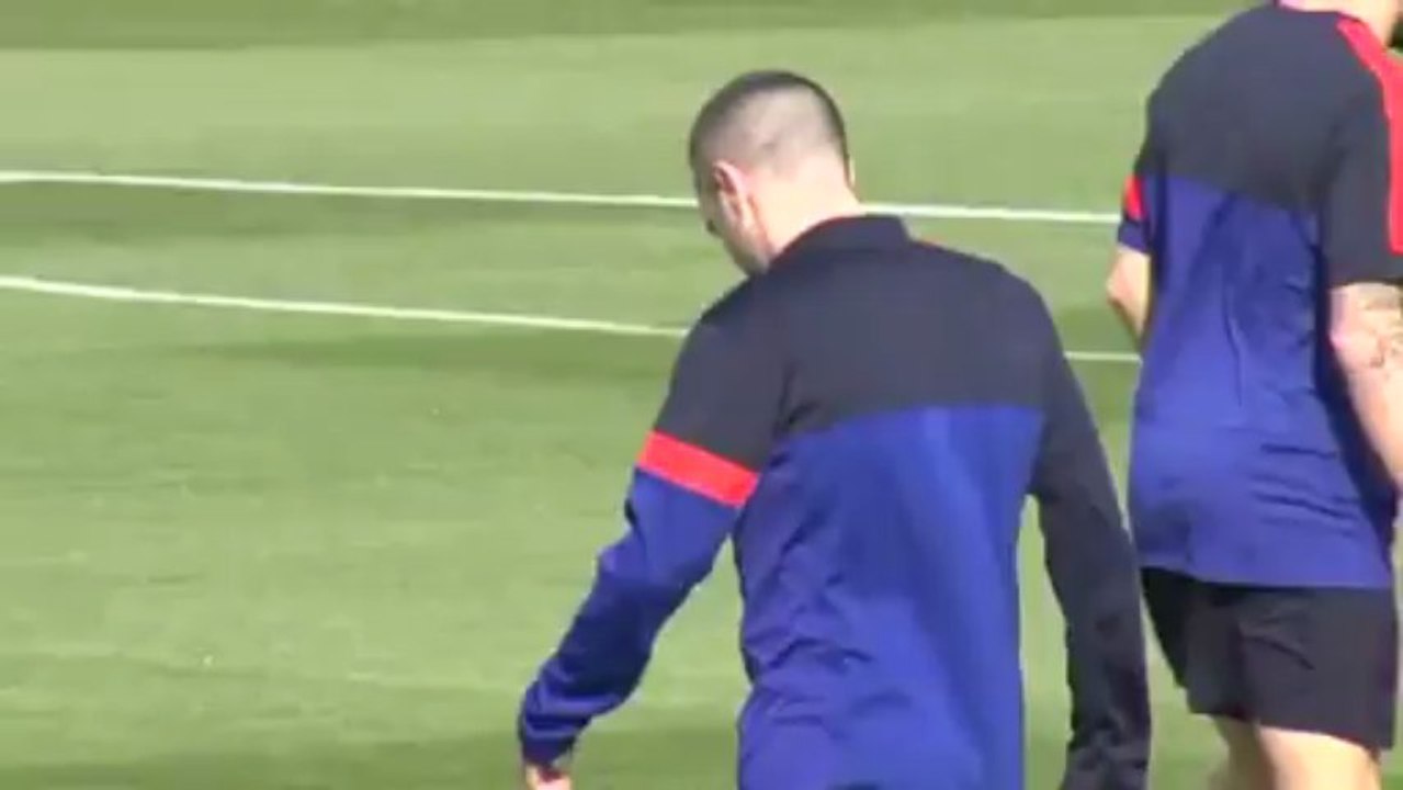 FC Barcelona - Messi s'entraine normalement