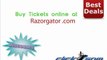 Get Online Razorgator Discount Coupons to save on Sports & Music Event Tickets