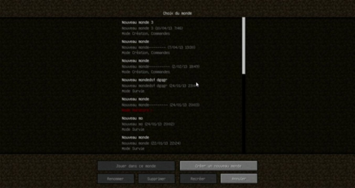 Tuto comment bien debuter sur minecraft