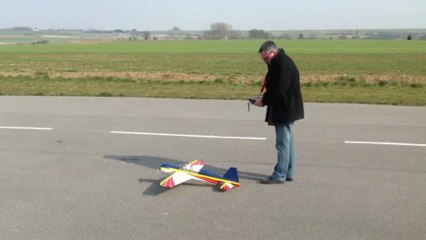 Franck et son Yak 54