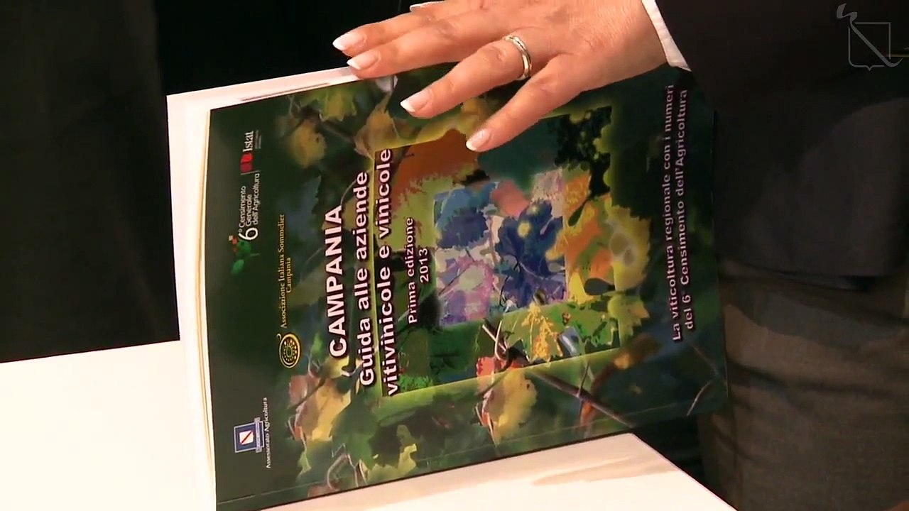 Verona - Vinitaly, presentazione degli eventi al padiglione Campania (09.04.13)