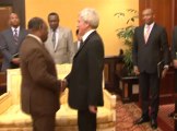 Audience accordée par le Président Ali Bongo Ondimba au Pr Marc Gentilini