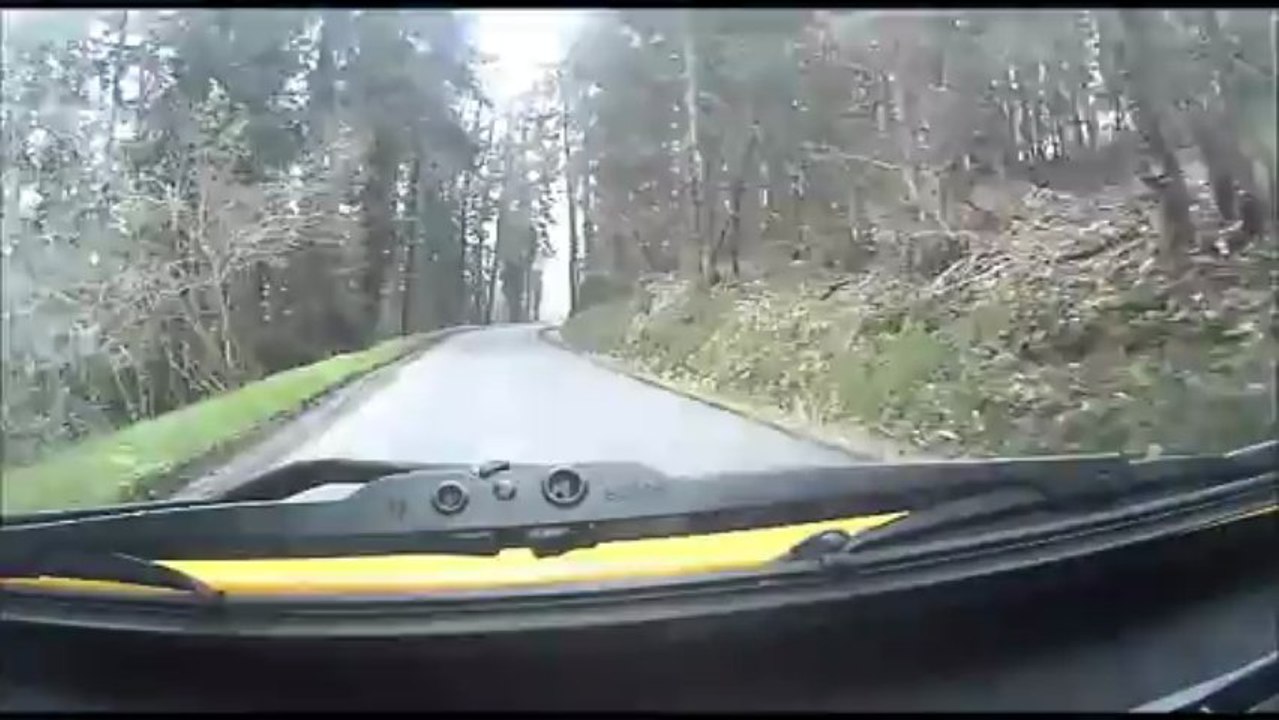 Mathieu MORETTON  Rallye des Monts du Lyonnais 2013 Meys cam embarquée