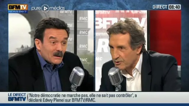 Jean-Jacques Bourdin, Fabrice Arfi et la rumeur Fabius