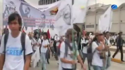 Decenas de miles de colombianos a favor del diálogo con las FARC