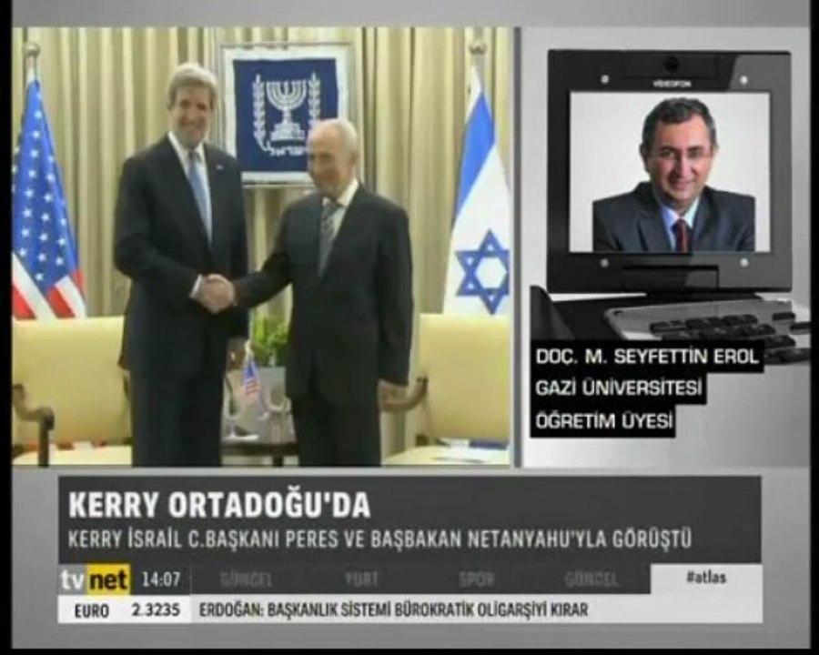 Keryy'nin Ortadoğu Ziyaretini M Seyfettin Erol Yourumladı - Ahmet Rıfat Albuz TVNET