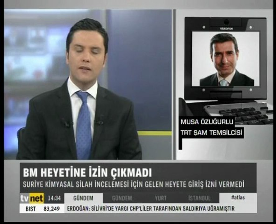 Şam'ın merkezinde patlama Musa Özuğurlu Bildiriyor - Ahmet Rıfat Albuz - TVNET