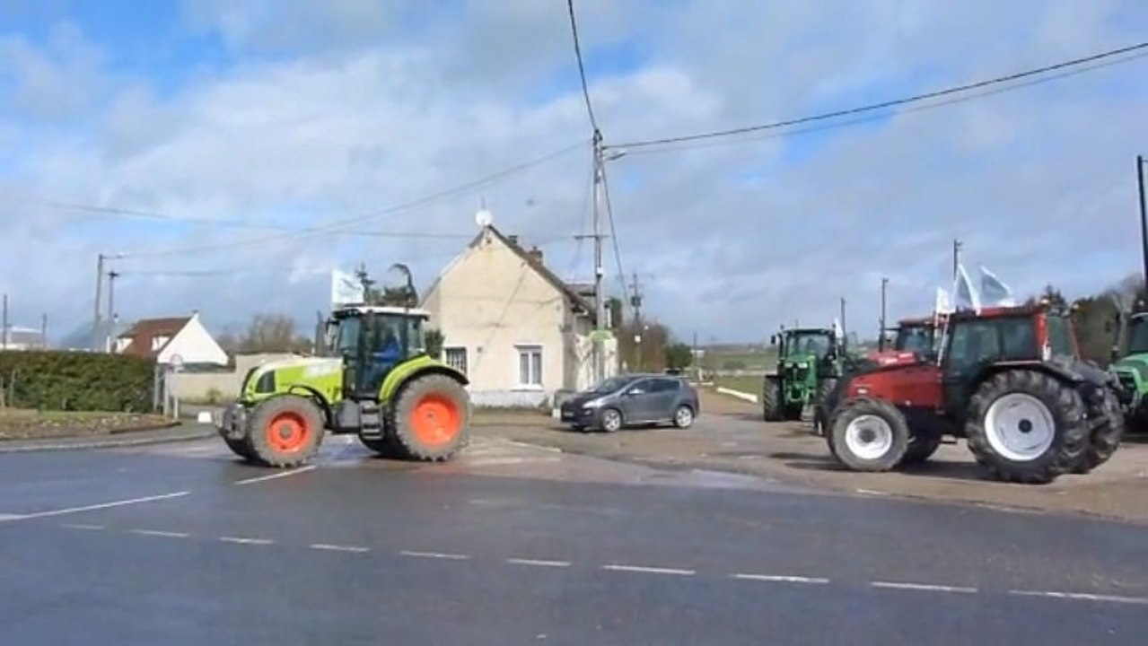 Clermontois/Oise : Les agriculteurs en colère montent à la préfecture