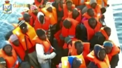 Boatload of migrants rescued off Italy
