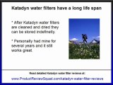 Katadyn Water Purifier Review | Portable Water Filter Comparisons