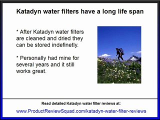 Katadyn Water Purifier Review | Portable Water Filter Comparisons