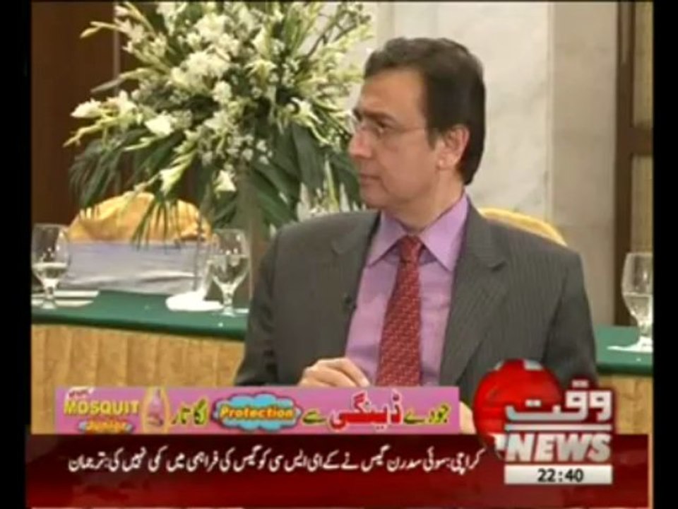 Tonight With Moeed Pirzada (Economic Challenges Faced By Pakistan) 12 April 2013