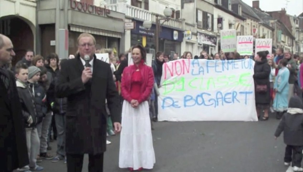 Saint-Just-en-Chaussée: les parents d'élèves de l'école Bogaert mobilisés contre une fermeture de classe