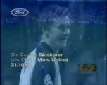 Ole Gunnar Solskjaer Lille CSC Vs Manchester.United 31.10.2001  -Champions League 2001-