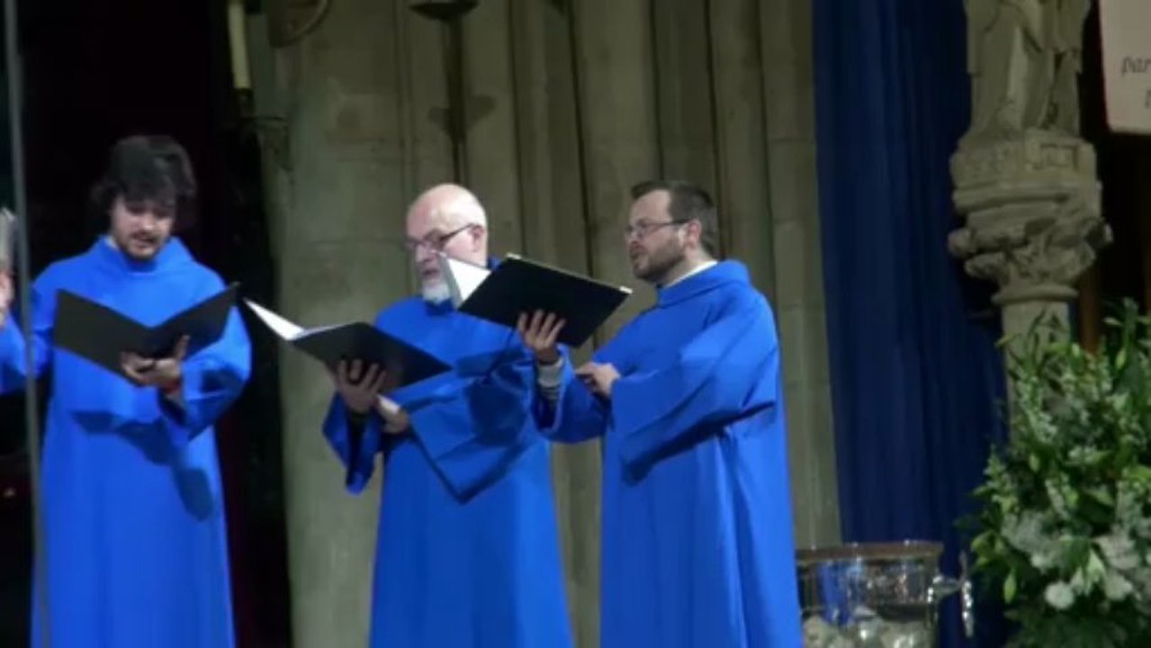 Notre Dame de Paris. Concert.  Vêpres et procession pascale au XIIIe s.
