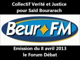 Beur FM Forum debat, Abdelkrim Branine sur l affaire Bourarach