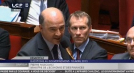 Cahuzac : Moscovici dénonce la "diversion" de la droite