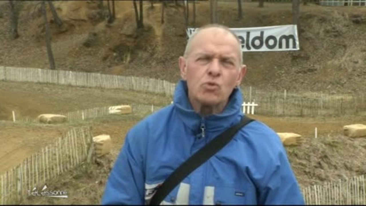 Accident lors d’un championnat de motocross (Saint-Chéron)