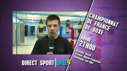 Championnat de France de Boxe avec Romain Jacob
