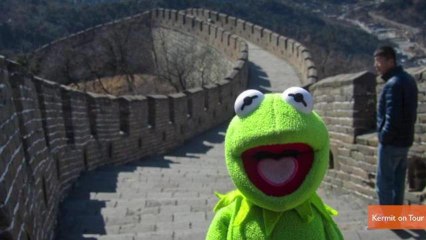 'Kermit On Tour' Blog Shows the Famous Frog Around the World