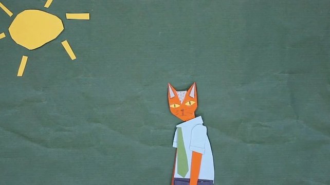 Atelier découverte à la médiathèque de Douchy-les-Mines (papier découpé)