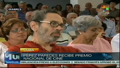 Cuba: Manuel Pérez Paredes, Premio Nacional de Cine 2013
