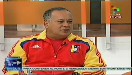 Revolución llenará avenidas de Caracas con Maduro: Cabello