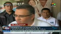 Funes se compromete a investigar planes contra Venezuela