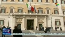 Italia: protestan legisladores del Movimiento 5 Estrellas