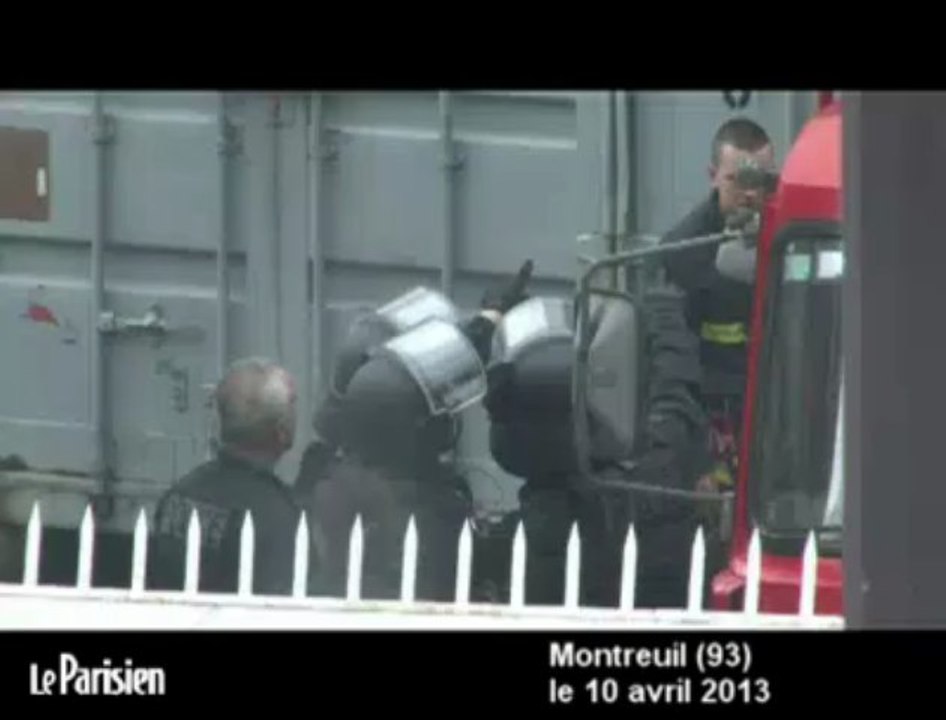 Prise d'otage à Montreuil : le Raid maîtrise le forcené