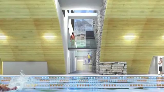 CHATEL Projet_centre Aquatique - ARCANES MINOTAURE ROLAND SPITZ