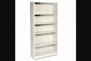 Hon Metal Bookcase, 5 Shelves, 71h, Putty  The Hon Company