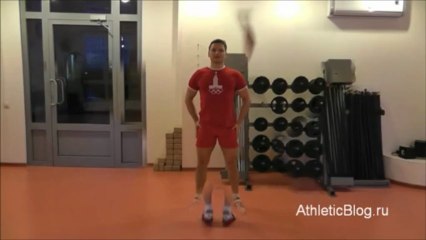 Прыжки для развития выносливости и координации! Обучающее видео.