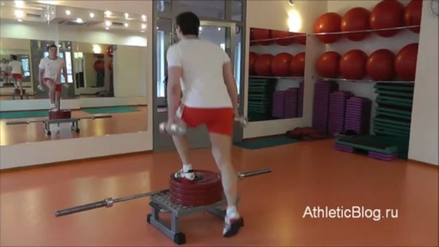 Упражнение для мышц ног. Обучающее видео.