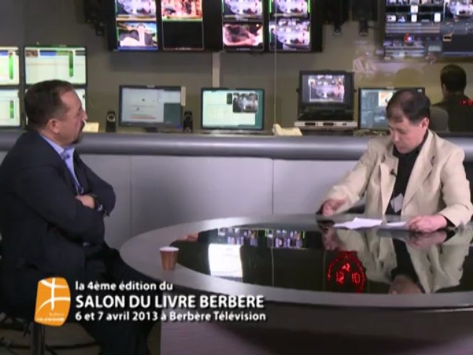 ABDELKADER BENARAB AU SALON DU LIVRE BERBÈRE LE 06 ET 07 AVRIL A BERBÈRE TÉLÉVISION