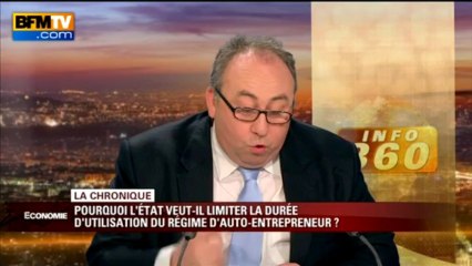 L’éco du soir: l’Etat veut limiter la durée d’utilisation du régime d’auto-entrepreneur - 10/04
