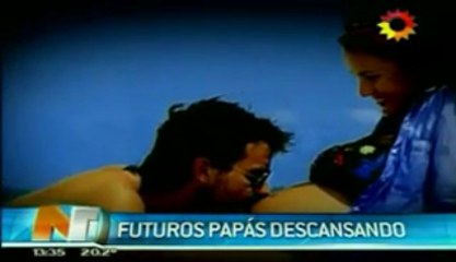 Hablan de Pedro y Paula en el Noticiero del Trece (revista Caras) - 10 de Abril