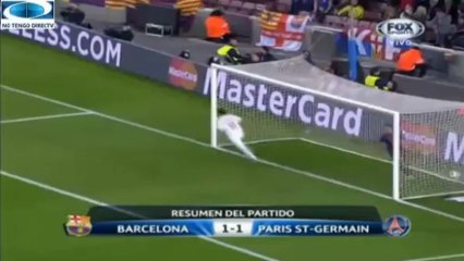 Barcelona vs PSG (1-1) 10/4/2013 UEFA Champions League