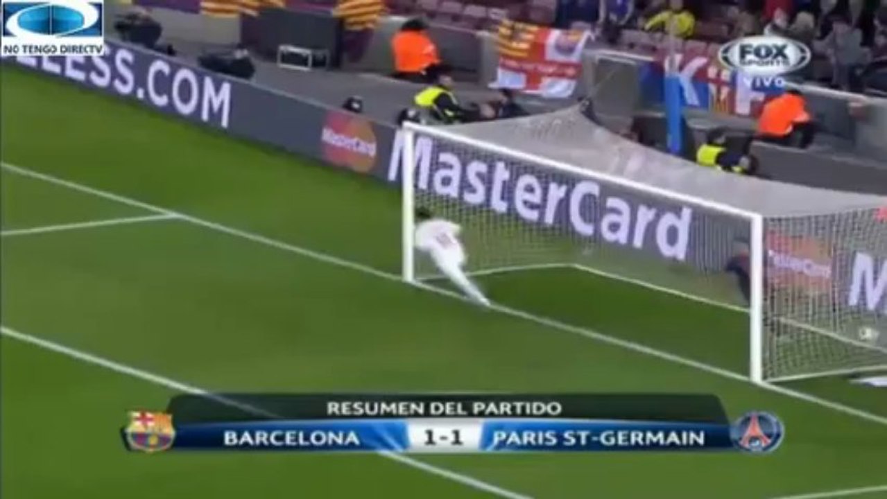 Barcelona vs PSG (1-1) 10/4/2013 UEFA Champions League