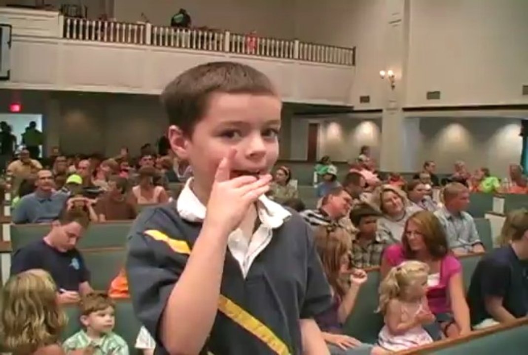 Andrew Singing A Brand New Way To Pray