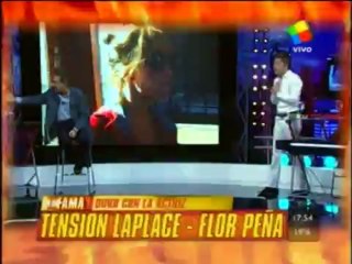 Pronto.com.ar Flor Peña le respondió a Victor Laplace
