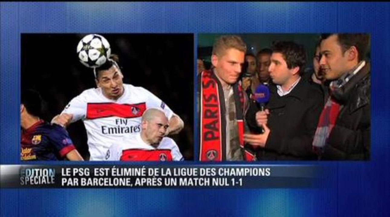 BFM TV / Les supporters parisiens contents de l...