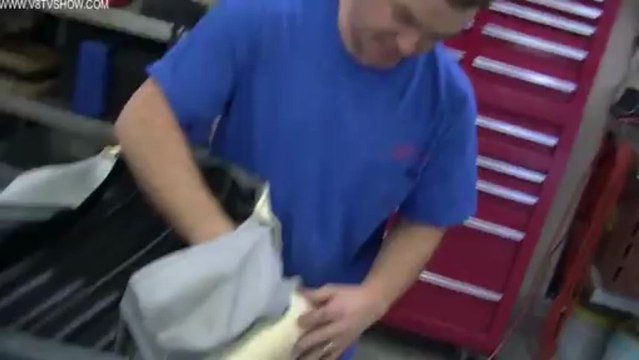 Classic Car Interior Tech_ Seat Restoration and Cover Installation V8TV Video