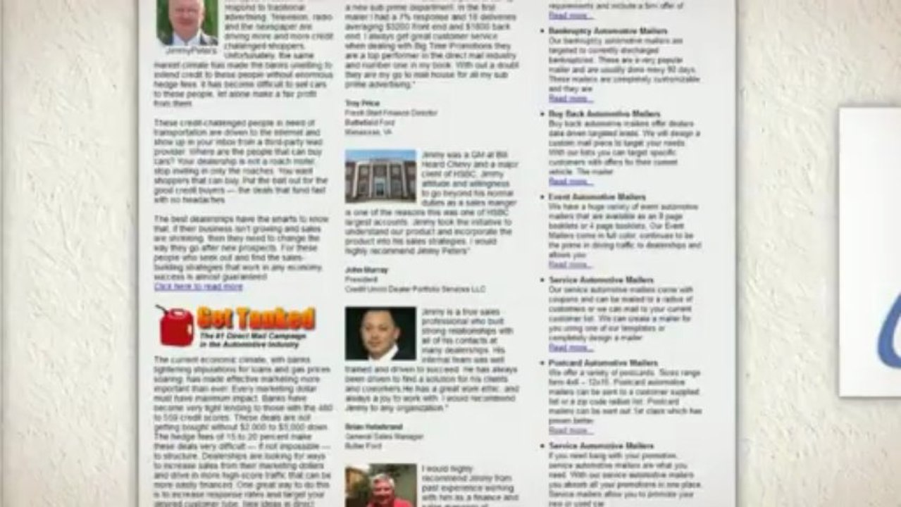 Best Automotive Direct Mail